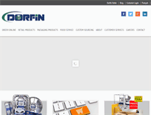 Tablet Screenshot of dorfin.com