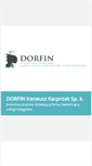 Mobile Screenshot of dorfin.com.pl